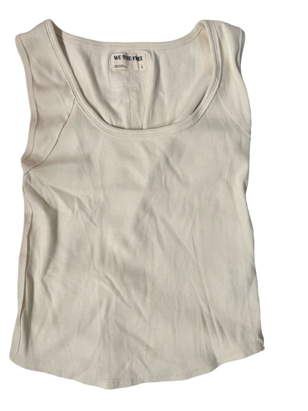 We The Free Hummingbird Ivory Tank Top